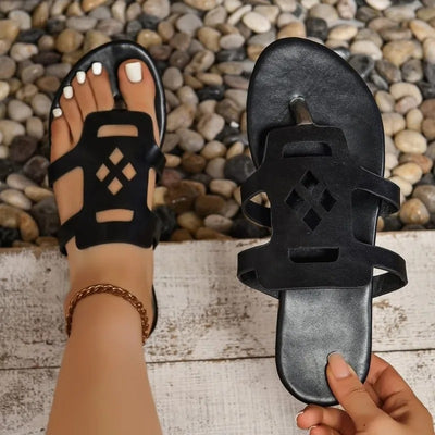 WOMEN'S SPRING FLAT ANTI-SLIP SANDALS