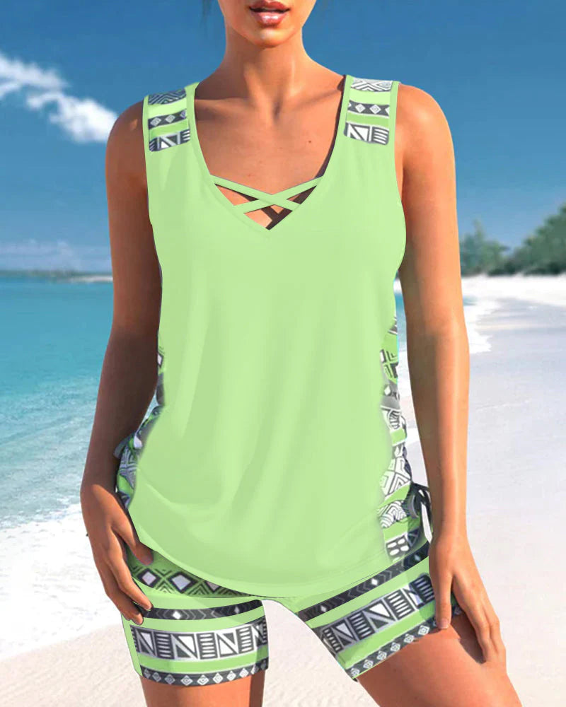 OCEANA | VIBRANT TANKINI SET FOR RELAXED SUMMER STYLE