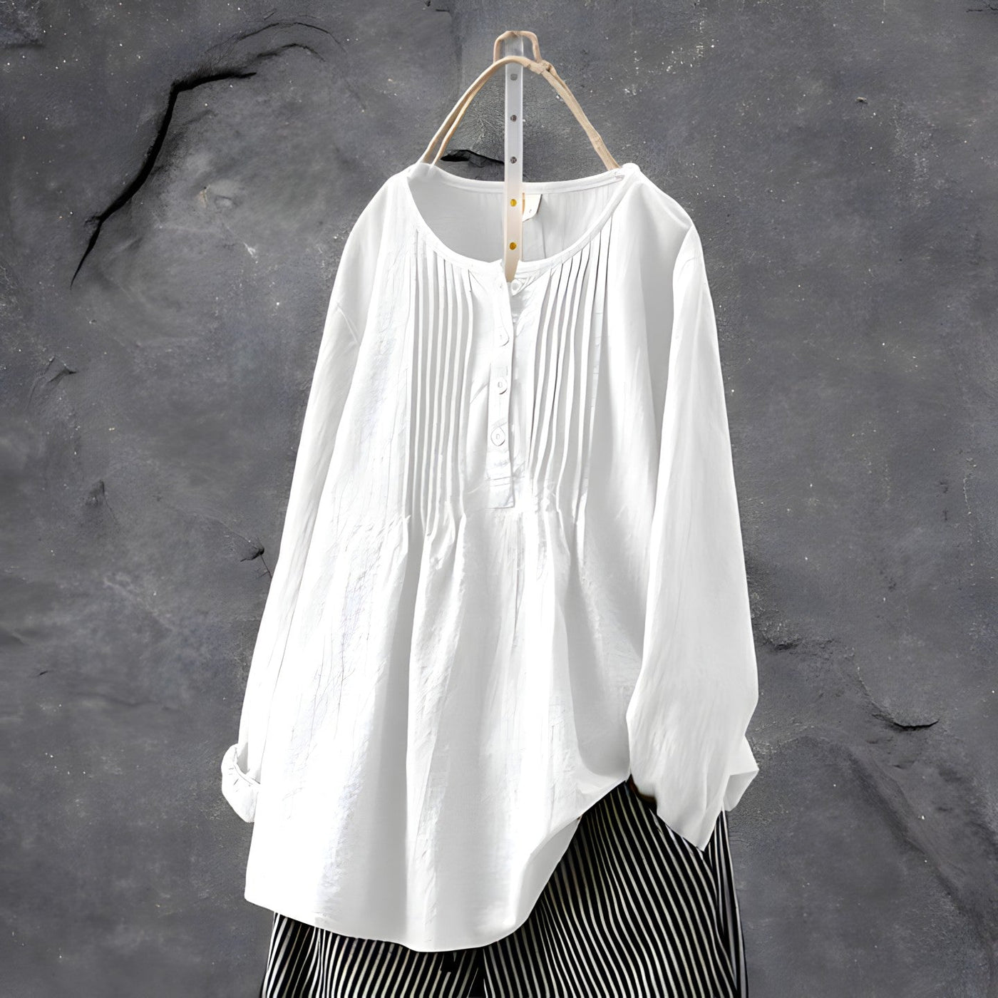 MARA | LUXE LINEN BLOUSE