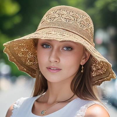 LYLA | FASHIONABLE WIDE-BRIMMED HAT