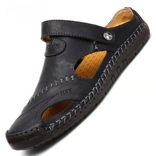 DAWSON | ORTHOPEDIC BREATHABLE MEN'S LEATHER SANDALS