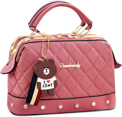 Fiorenza™ | Diamond Quilted Crossbody Handbag