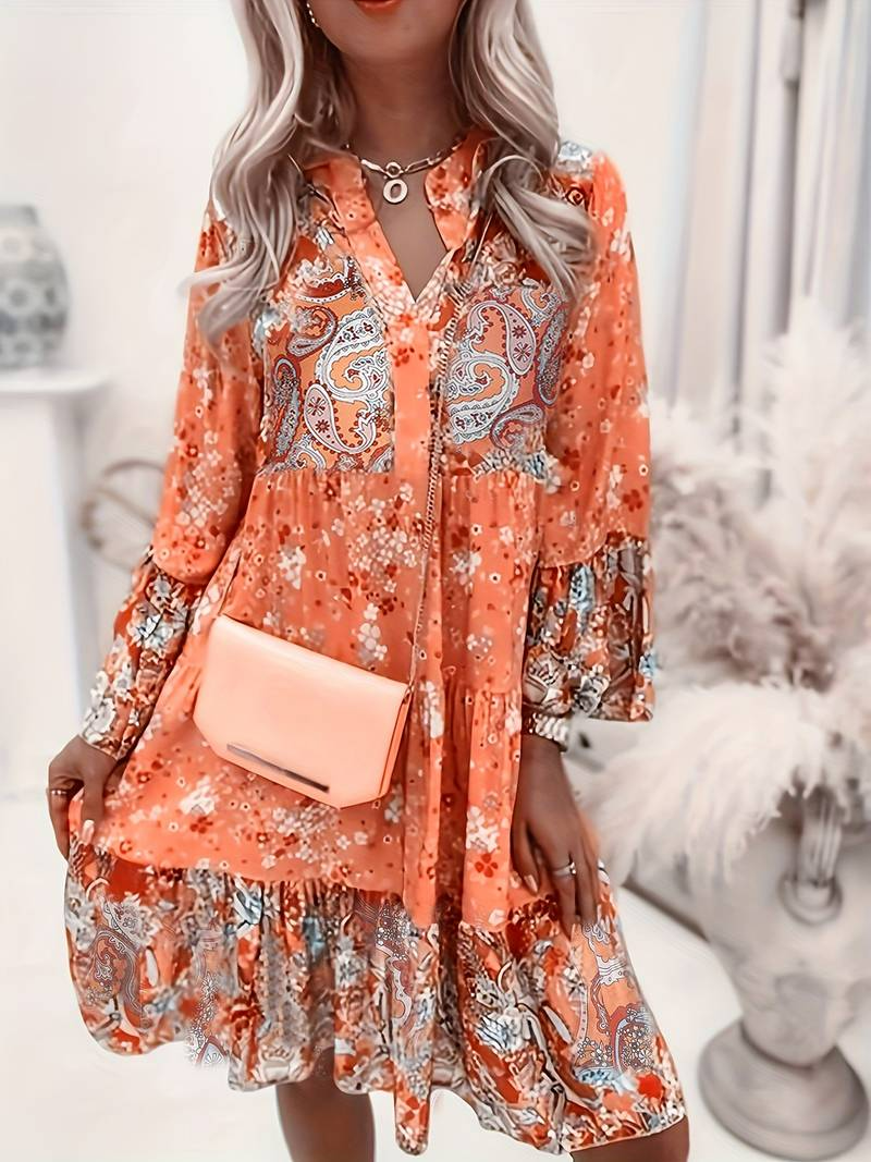 CARA | FLORAL EMBRACE DRESS