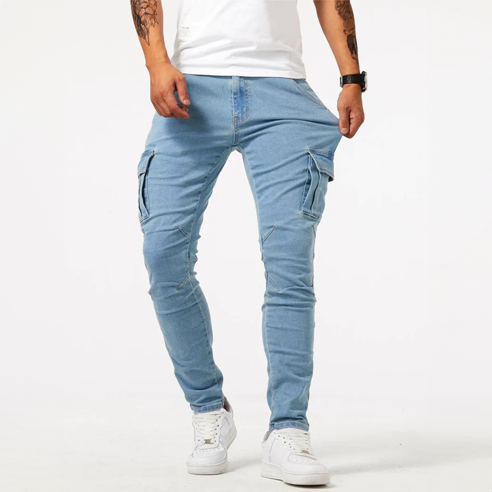 HUNTER - CARGO DENIM PANTS