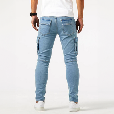 HUNTER - CARGO DENIM PANTS