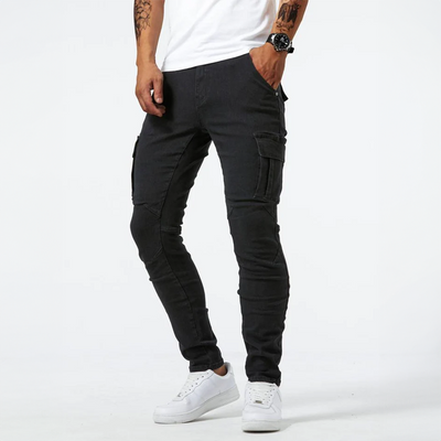 HUNTER - CARGO DENIM PANTS