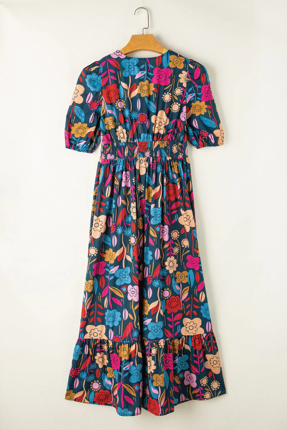 FARAH | ELEGANT FLORAL BLOOM DRESS