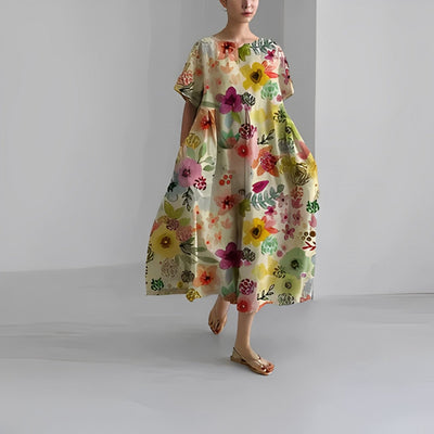 Vannesa | Bohemian Floral Spring Dress