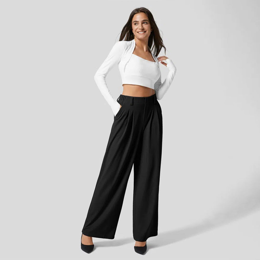 CAPRI - Wide-Leg Palazzo Pants