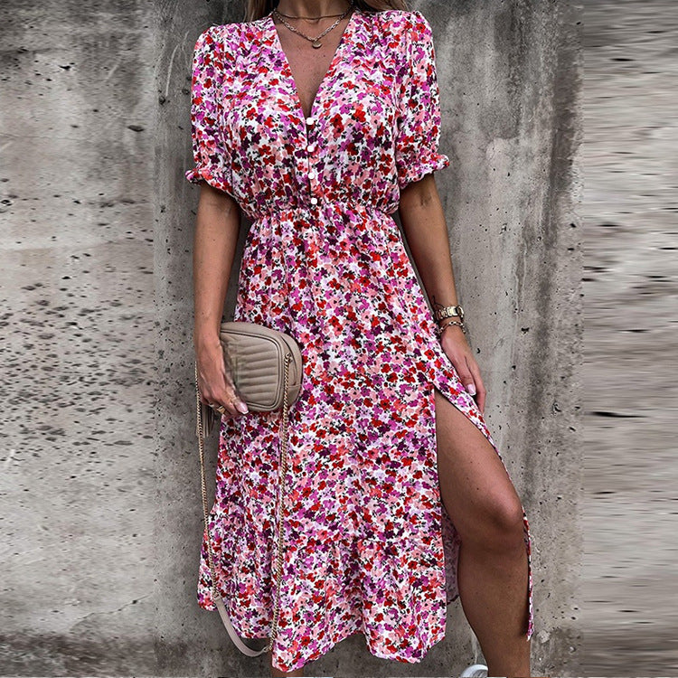 LIVANA | CHIC FLORAL DRESS