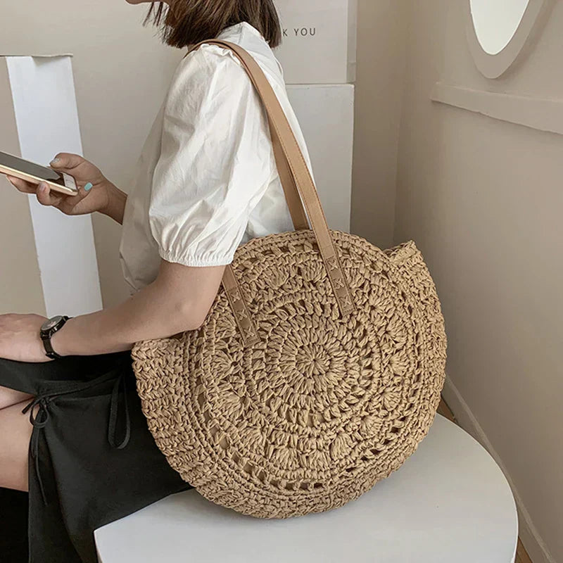 CORA - HANDMADE MULTIFUNCTIONAL STRAW HANDBAG