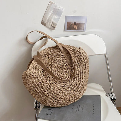 CORA - HANDMADE MULTIFUNCTIONAL STRAW HANDBAG