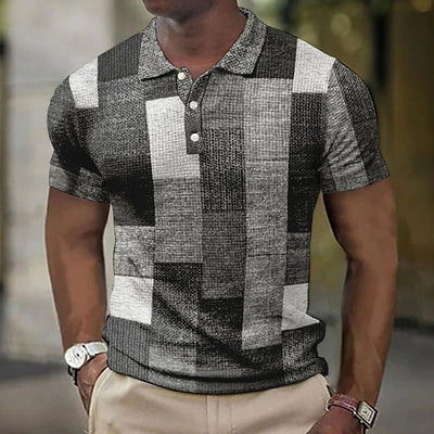 Maxwell - Bold Design 3D-Printed Polo Shirt