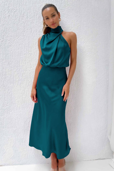 ALESSIA™ | Elegant Silk Dress