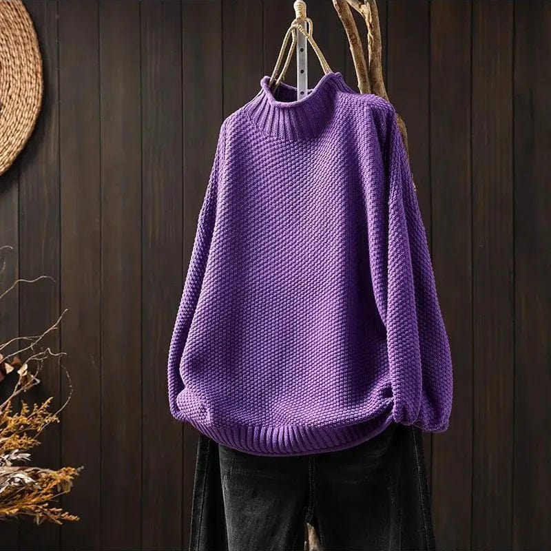 Tamia | Elegant loose-fit turtleneck sweater