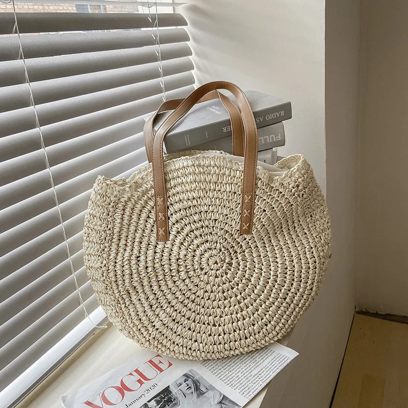 CORA - HANDMADE MULTIFUNCTIONAL STRAW HANDBAG