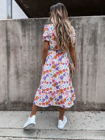 LIVANA | CHIC FLORAL DRESS