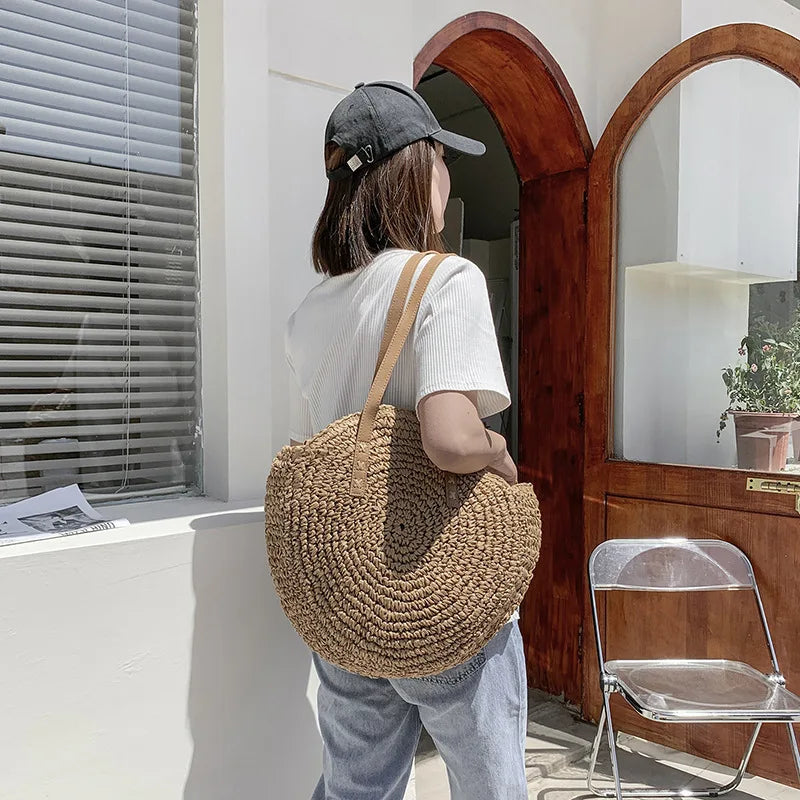 CORA - HANDMADE MULTIFUNCTIONAL STRAW HANDBAG