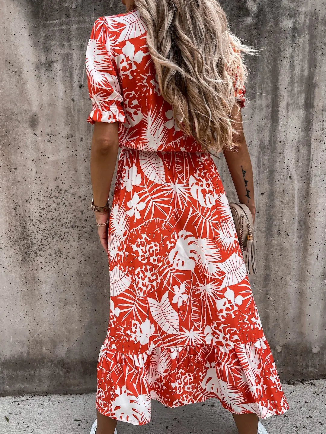 LIVANA | CHIC FLORAL DRESS