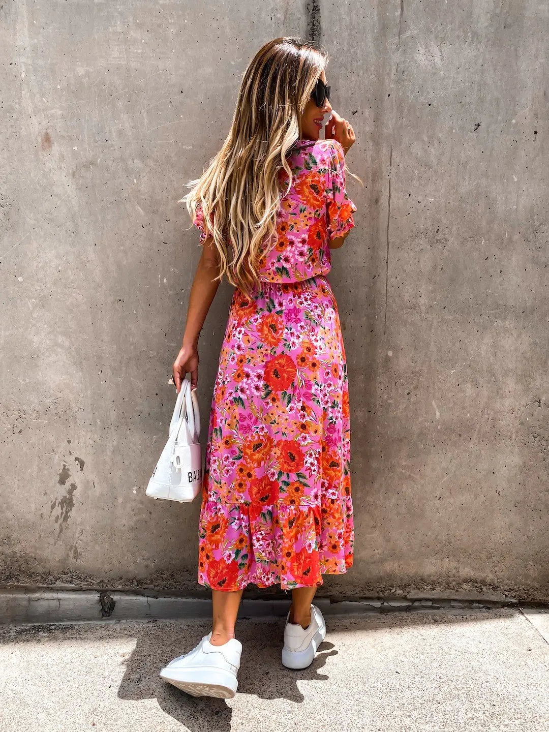 LIVANA | CHIC FLORAL DRESS