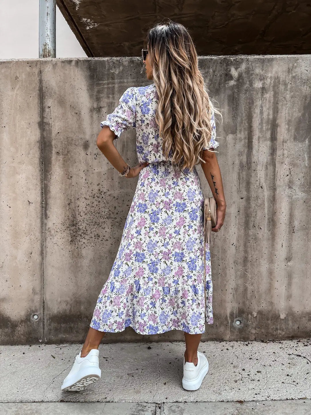 LIVANA | CHIC FLORAL DRESS