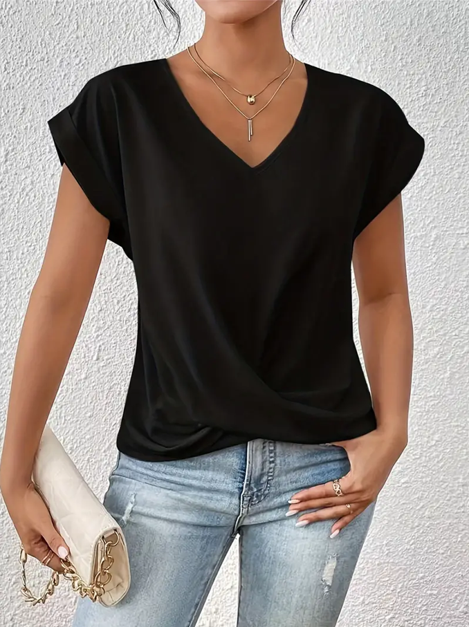 ELLERY | CLASSIC V-NECK WOMEN'S TOP