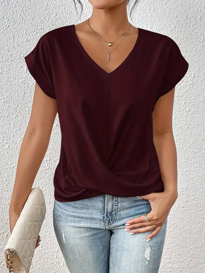 ELLERY | CLASSIC V-NECK WOMEN'S TOP