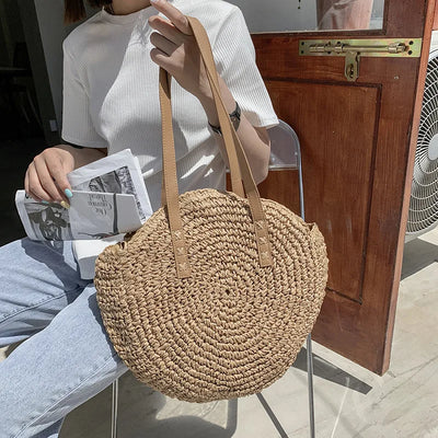 CORA - HANDMADE MULTIFUNCTIONAL STRAW HANDBAG