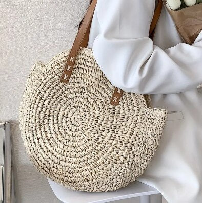 CORA - HANDMADE MULTIFUNCTIONAL STRAW HANDBAG