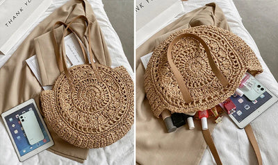 CORA - HANDMADE MULTIFUNCTIONAL STRAW HANDBAG