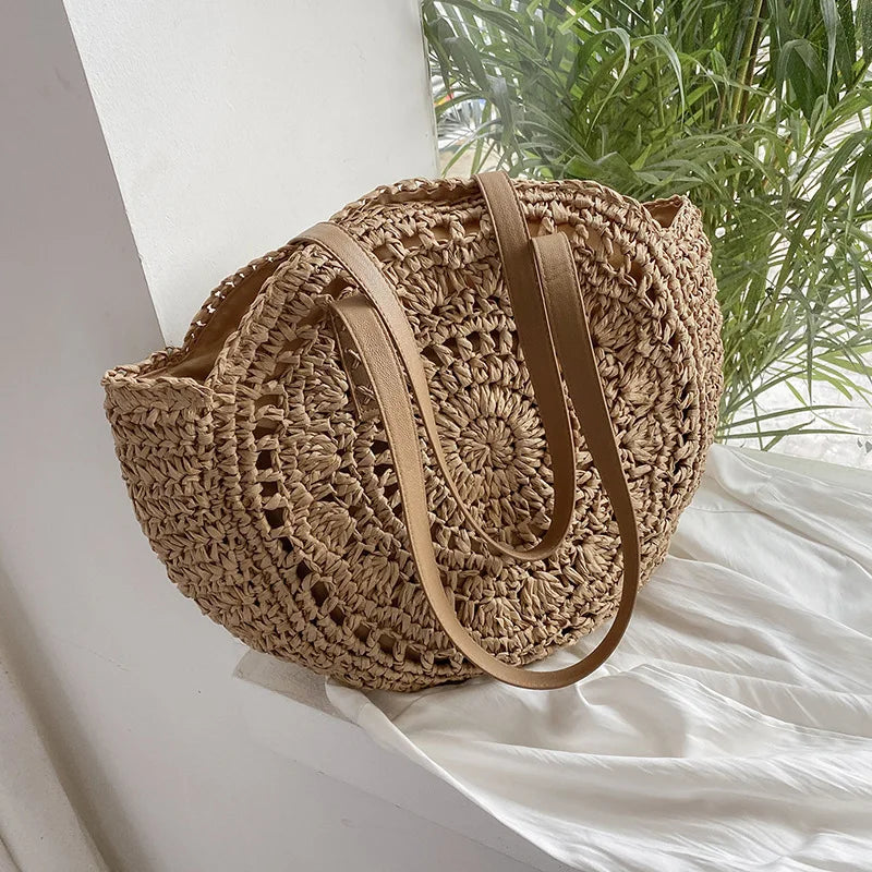 CORA - HANDMADE MULTIFUNCTIONAL STRAW HANDBAG