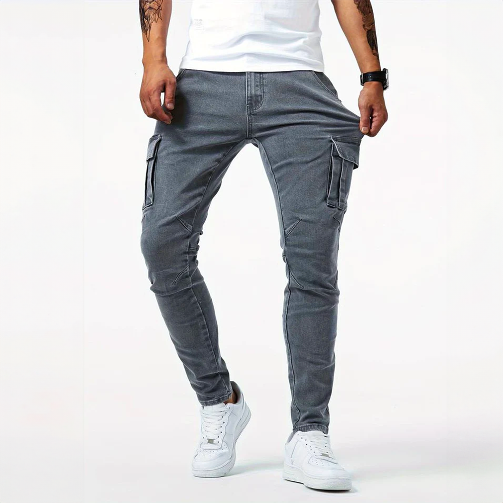 HUNTER - CARGO DENIM PANTS