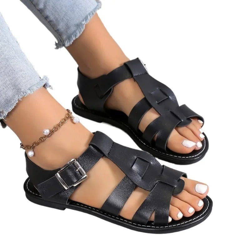 Outdoor Beach Sandals with Buckle Strap