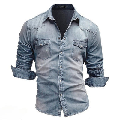 Giancarlo™ | Retro Denim Shirt