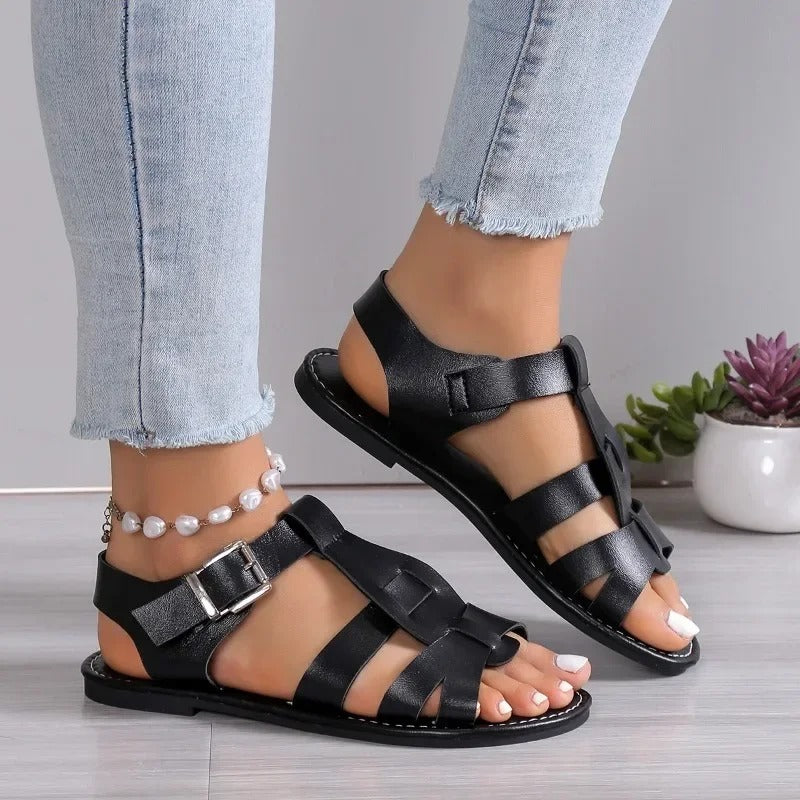 Outdoor Beach Sandals with Buckle Strap