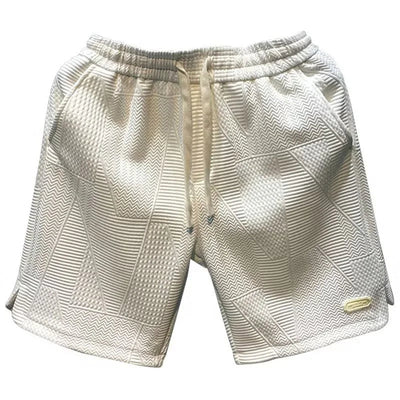 HARPER | HERRINGBONE SUMMER SHORTS